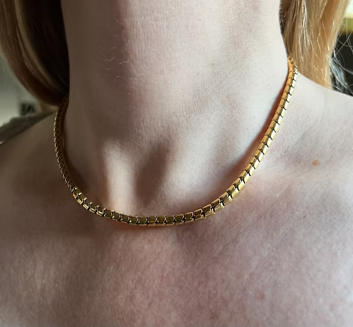 Victorian Snake-link chain