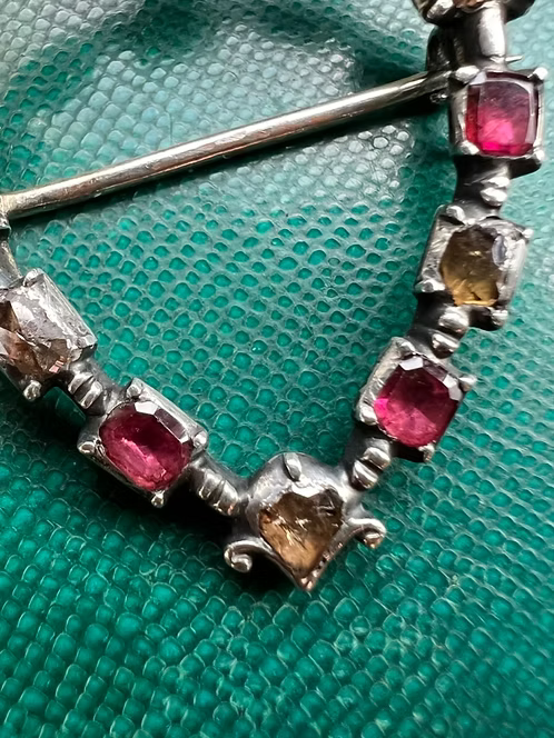 Georgian Heart Pin