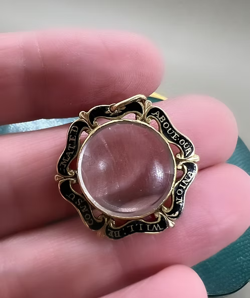 Georgian Mourning Pendant 1753