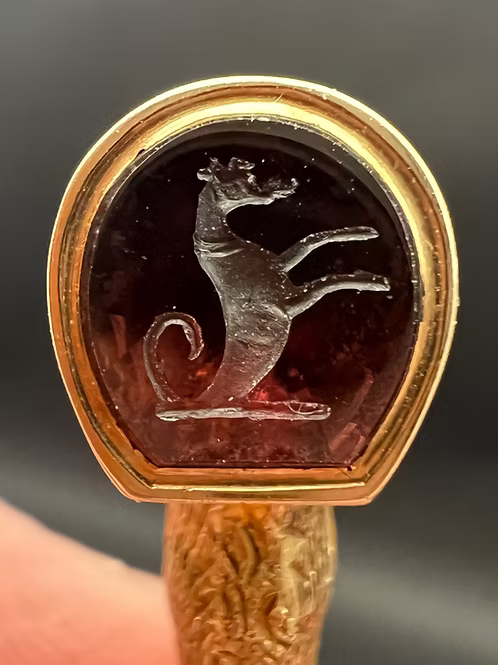 Horse Hoof Watch Key Pendant