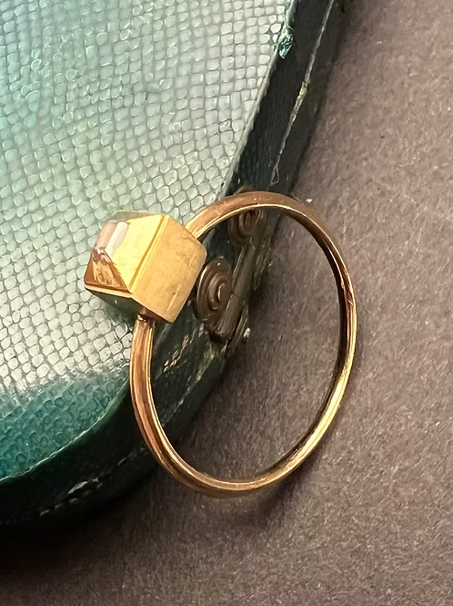 Renaissance Table-cut Diamond Ring