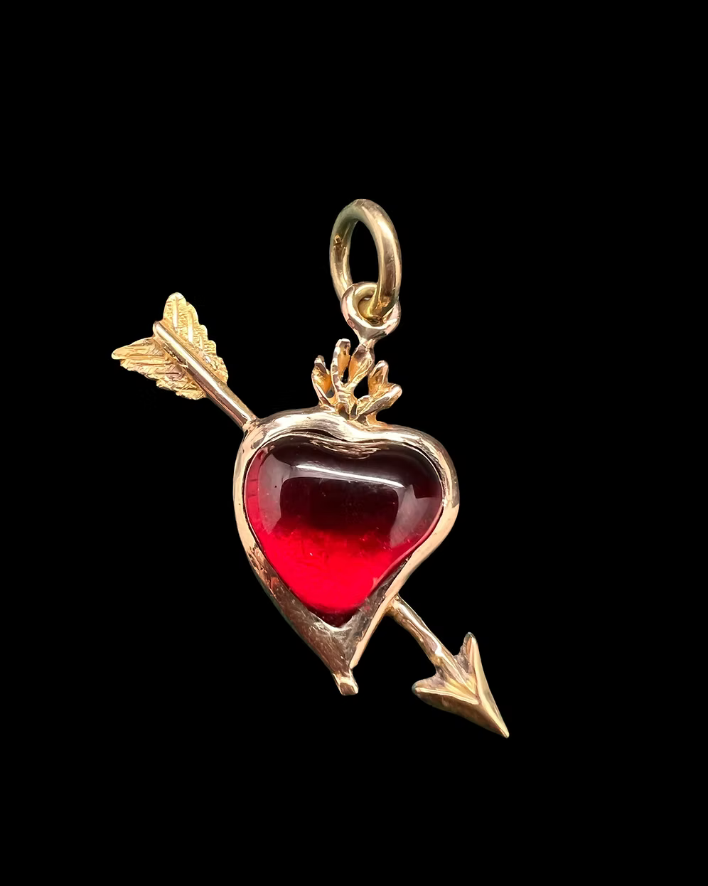 Arrow through the Heart Pendant