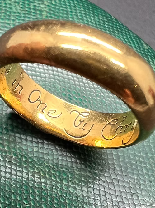 c17th Posy Ring