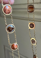 Georgian Specimen Agate Collar