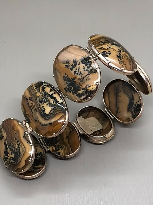 Egyptian Jasper Georgian Bracelet