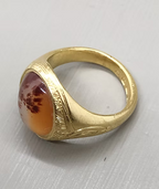 Moss Agate Signet 1865