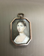 Directoire Period Portrait Miniature c.1795