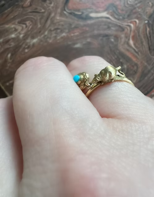 Thornhill Mouse Ring