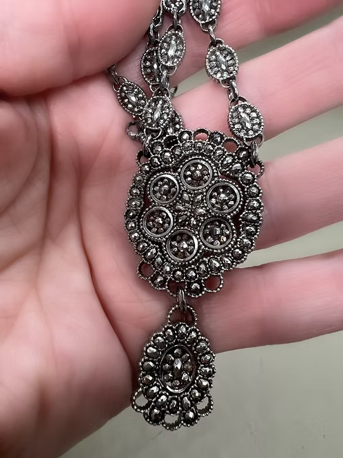 Georgian Cut Steel Necklace