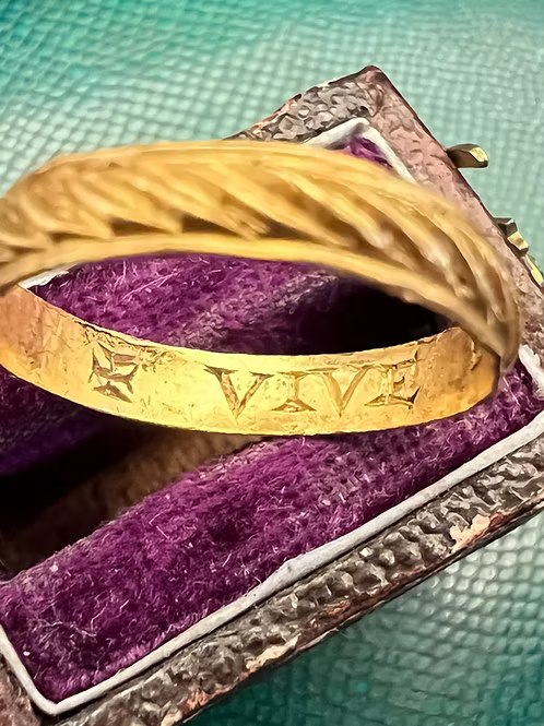 Tudor Posy Ring