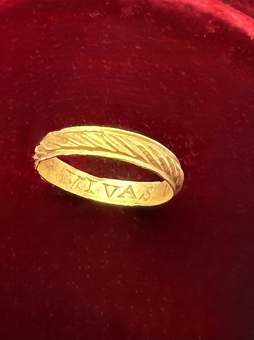 Tudor Posy Ring
