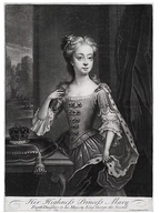 Princess Mary Of Great Britain c.1740