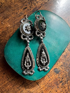 Cut Steel Earrings
