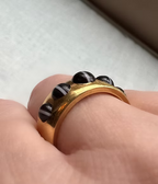 Agate Gypsy Ring 1873