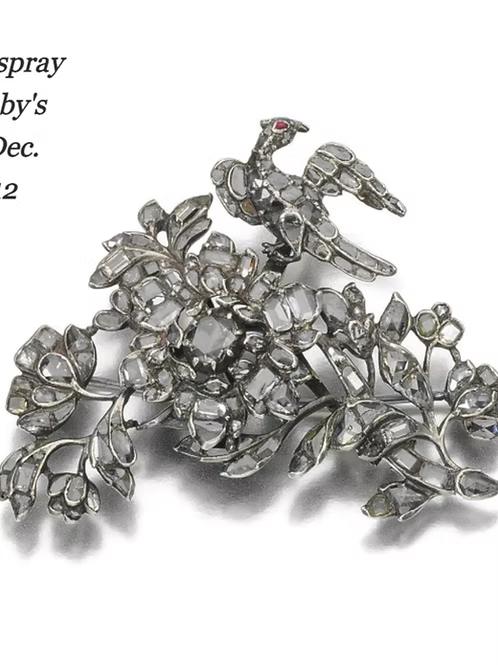 Rococo Diamond Bird