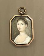 Directoire Period Portrait Miniature c.1795
