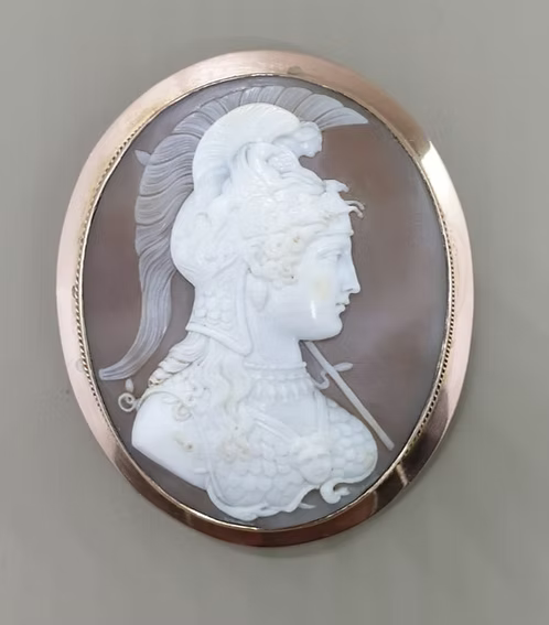 Minerva Shell Cameo c.1840
