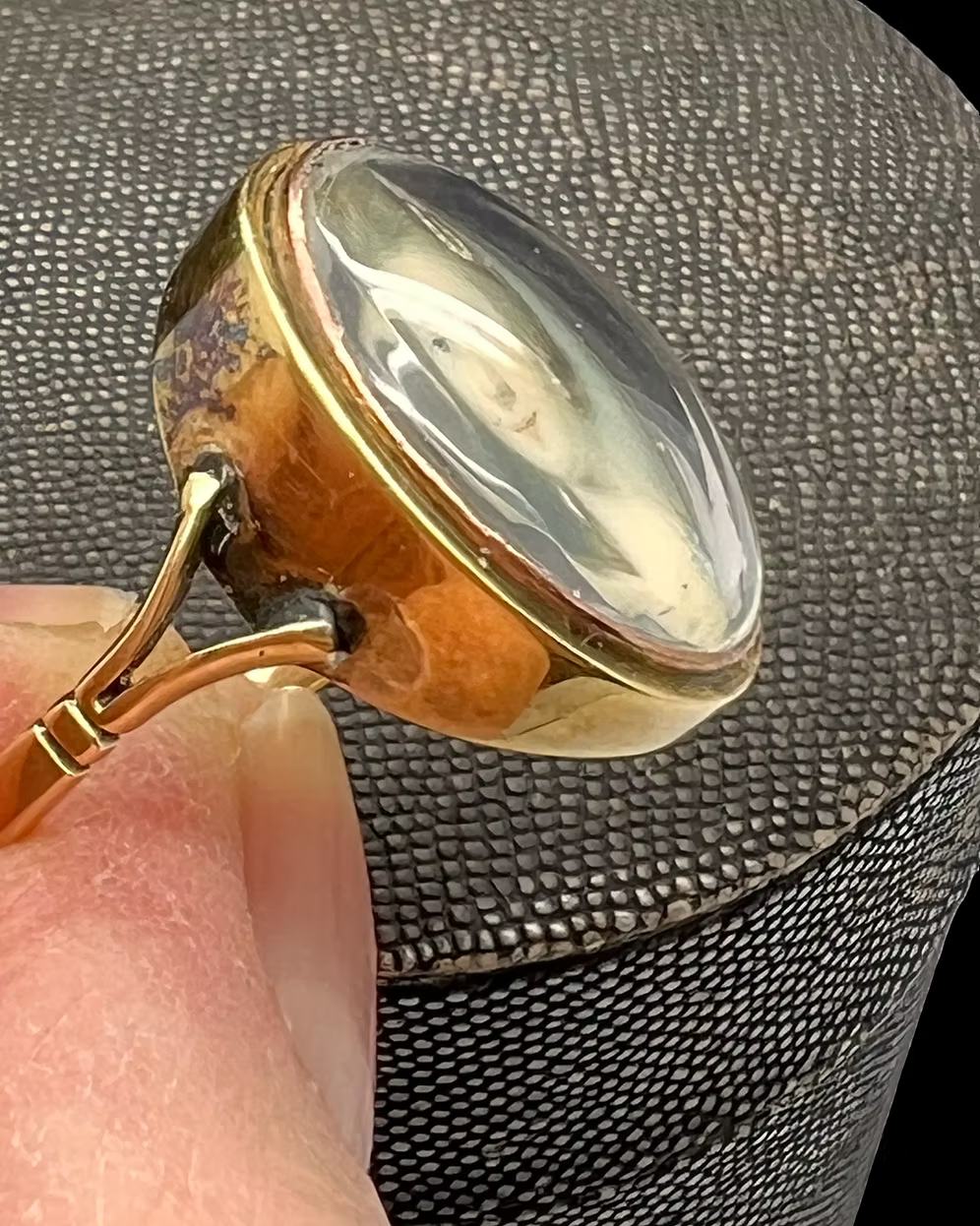 Portrait Miniature Ring