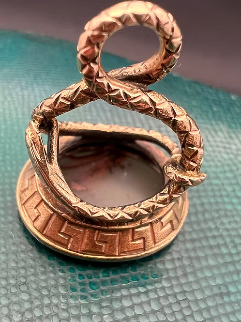 Regency snake fob