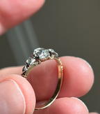 Georgian Rococo Diamond Ring