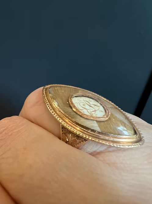 Georgian Navette Ring
