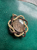Georgian heart locket pendant