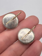 Georgian Paste Cluster Earrings