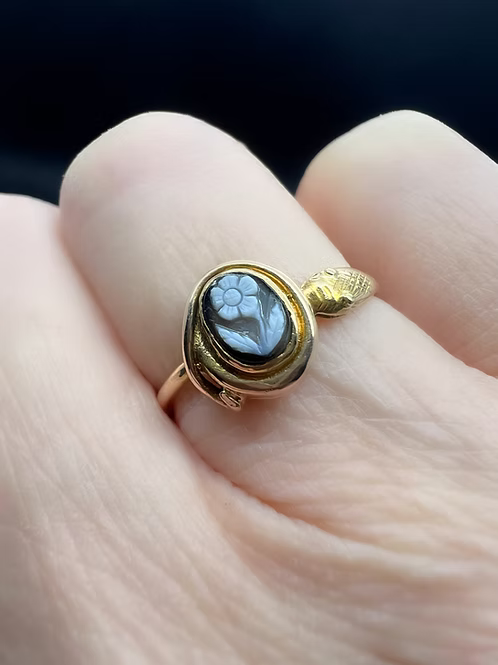 Georgian Snake Ring