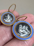 Grisaille Pendants