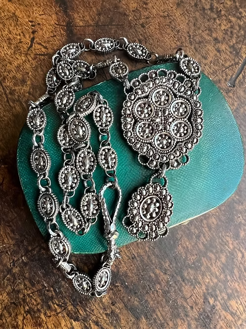 Georgian Cut Steel Necklace