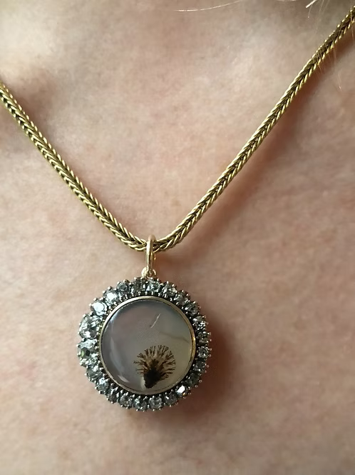 George III diamond locket 1809