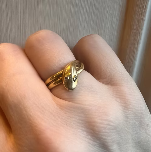 Victorian Snake Ring
