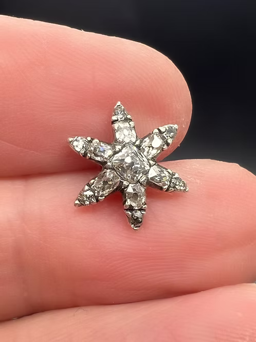 Old Cut Diamond Georgian Single Star