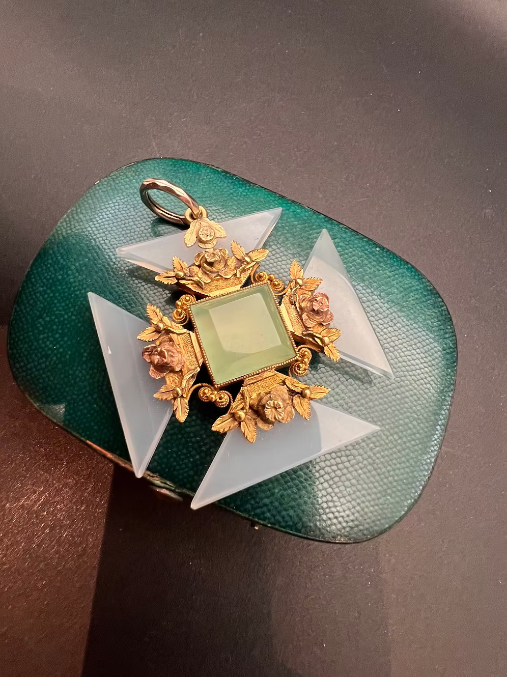 Regency Chalcedony Maltese Cross