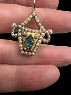 Georgian Basket Pendant