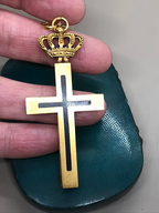 Italian Crowned Cross