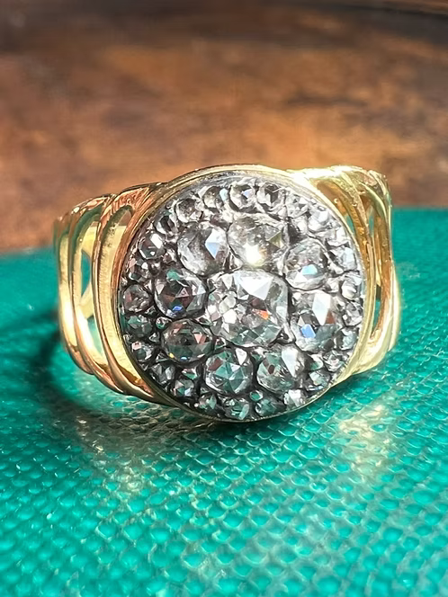 Georgian Diamond Cluster c.1820