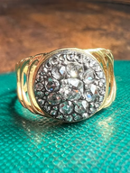 Georgian Diamond Cluster c.1820