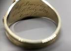 George IV pearl mourning ring