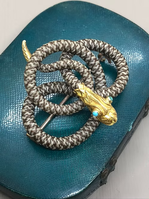 Bicolour Hairwork Snake