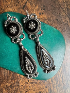 Cut Steel Earrings