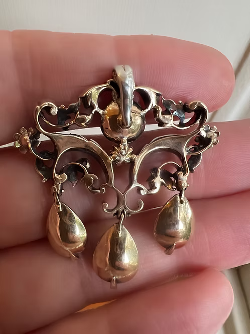 Diamond Girandole Pendant
