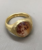 Moss Agate Signet 1865