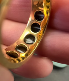 Agate Gypsy Ring 1873