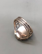 Emerald and Pearl Georgian Cluster Ring c.1810