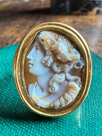 Bacchante Cameo Ring