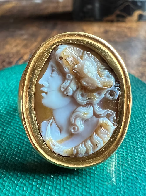 Bacchante Cameo Ring