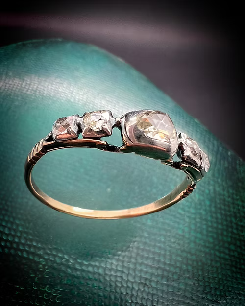 George III Rose Diamond Ring