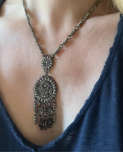 Steel necklace c.1790