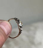 Georgian Rococo Diamond Ring